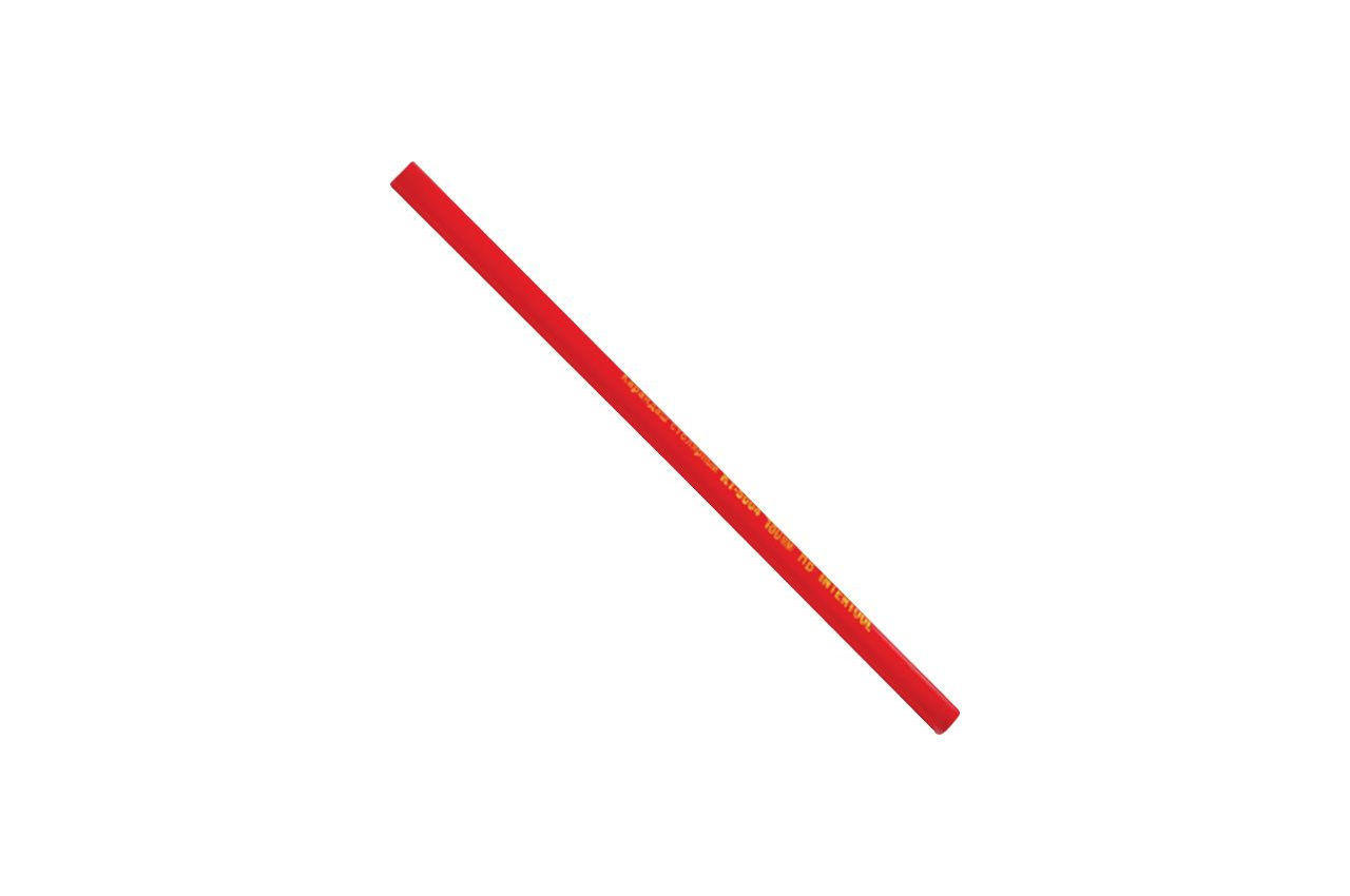 Карандаш Intertool - столярный 180 мм (12 шт.) красный
