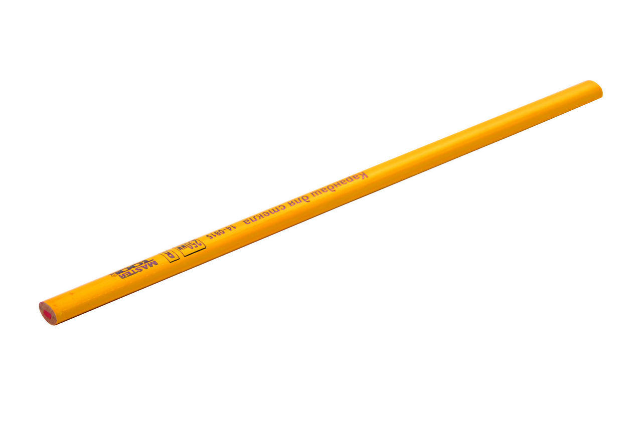 Карандаш Mastertool - по стеклу 250 мм (12 шт.) желтый