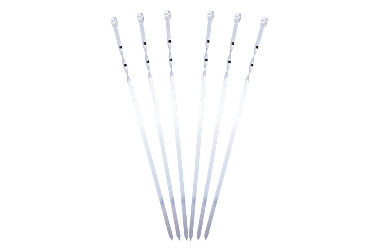 Набір шампурів Скаут - 595 мм (6 шт)